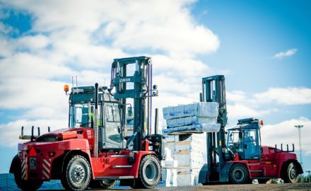 Kalmar DCG140 Forklift Trucks - photo courtesy of Kalmar Global
