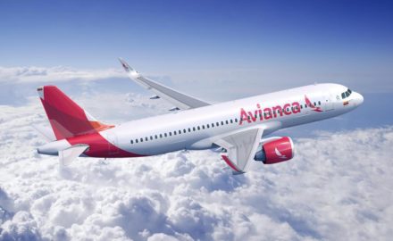 An Avianca Airbus A320 Jet