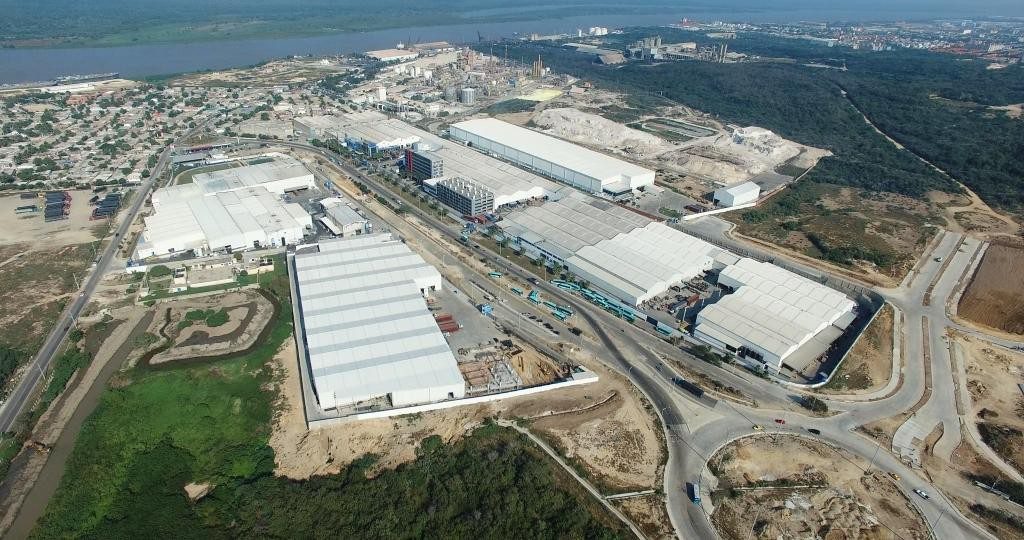 Tecnoglass has a 3 million square foot headquarters and production facility in Colombia's Atlantic port city of Barranquilla