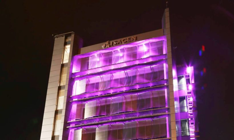 cropped Photo of Isagen building HQ courtesy Isagen