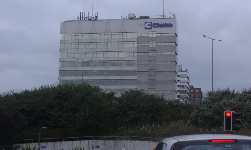 Photo of Chubb’s Sunbury Cross, UK offices copyright David Howard and licensed for reuse under this Creative Commons License.