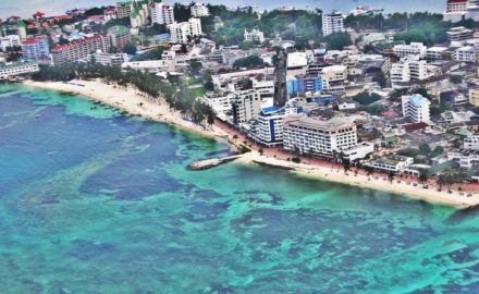 140 miles east of Nicaragua and 470 miles north of Colombia, San Andres is a tourist destination rivaling Cartagena in Popularity. its territorial waters are rich with aquatic fauna & potential petroleum reserves.