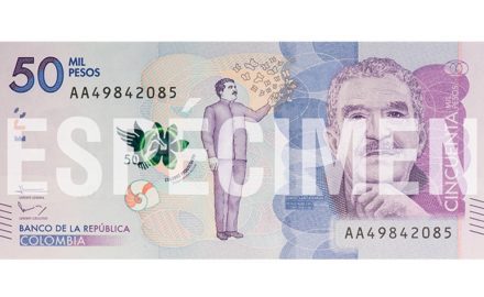 gabriel garcia marquez 50 mil bill