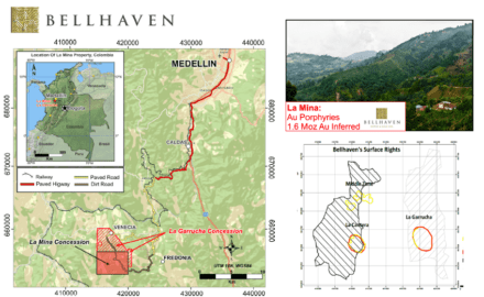 colombia bellhaven copper and gold inc