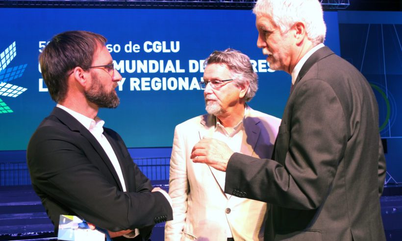 bogota mayor enrique penalosa summit (Credit: Jared Wade)