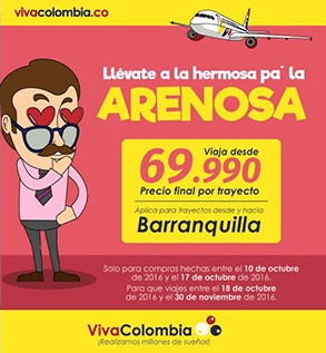viva colombia moza mosa arenososa barranquilla