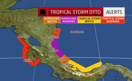 hurricane otto san andres
