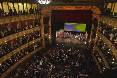 colombia peace juan manual santos timochenko teatro colon