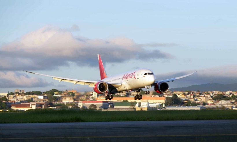 avianca colombia europe boeing dreamliner
