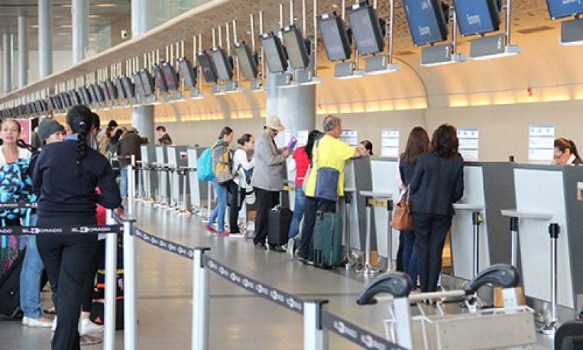 el dorado bogota aerocivil santa semana colombia