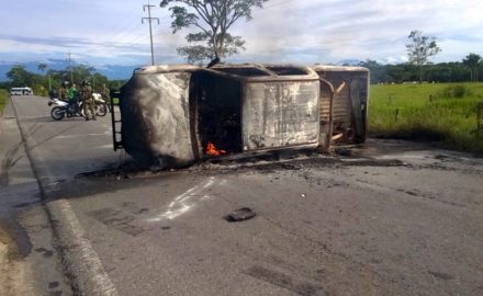 ecopetrol meta santander protest demonstration