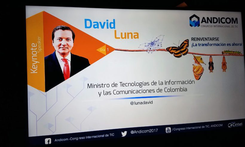 Andicom 2017 Launch Event David Luna