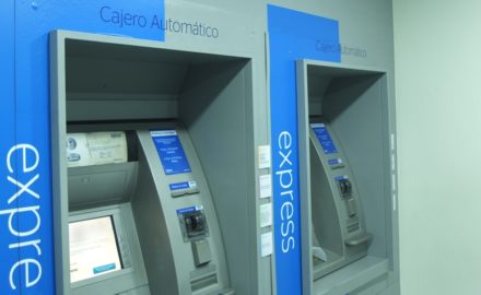 Colombian Financial Industry – BBVA ATM Cajero Automatico Bogota Colombia Financial Industry (Photo credit: Jared Wade)
