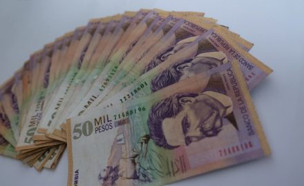 Colombian peso Colombia peso Colombia inflation (Credit: Jared Wade)