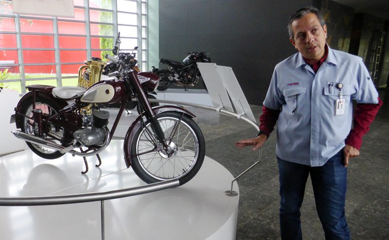 Yamaha Incolmotos plant in Antioquia, Colombia. (Credit: Loren Moss)