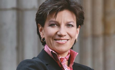 Claudia López, senator of Colombia. (Credit: Patty Suescún)