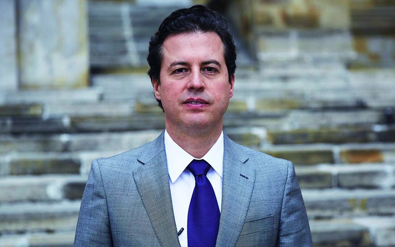 Juan Manuel Galán, senator of Colombia and son of late presidential candidate Luis Carlos Galán (Credit: Paulagiraldo)