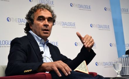 Sergio Fajardo, former governor of Antioquia and former mayor of Medellín. (Photo Credit: Inter-American Dialogue)