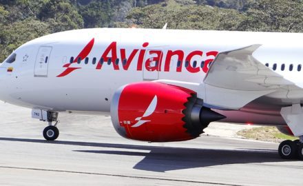 Photo: An Avianca 787 on the tarmac at José María Córdova International Airport near Medellín in Colombia. (Credit: Avianca)