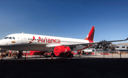 A new Airbus A320neo operated by Avianca. (Credit: Avianca)