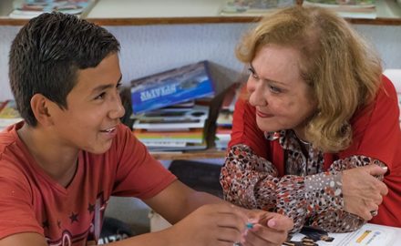 Vicky Colver, founder of Fundación Escuela, was the first recipient of the $3.8 million USD Yidan Prize for Educational Development. (Credit: Jared Wade)