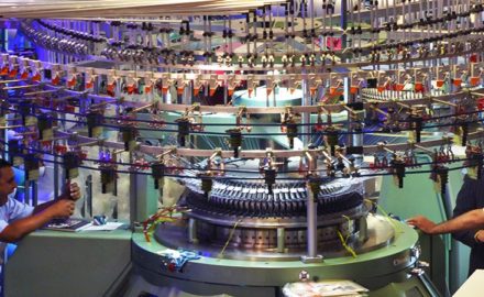 One of the displays from Colombiatex in 2016. (Photo credit: Loren Moss)