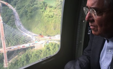 colombia bridge collapse chirajara (Photo credit: MinTransporte)