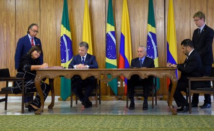 Colombia, Brazil Agree to Small Measures to Smooth Cross-Border Trade (Photo credit: Colombian Ministerio de Comercio Industria Y Turismo)