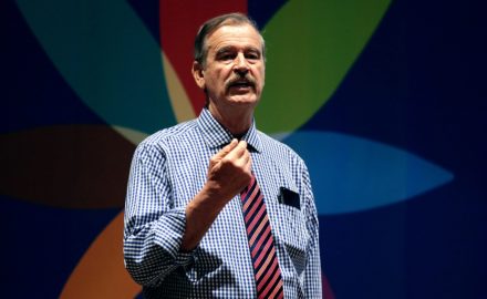 Former Mexican President Vicente Fox, new board member of Khiron Life Science Corp, spoke in 2017 at the 3rd Annual Southwest Cannabis Conference & Expo in Phoenix.(Photo credit: Gage Skidmore)