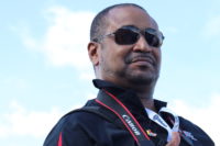 At the 2019 F-AIR Airshow photographing the USAF Thunderbirds, wearing Serengeti Sassari 555nm (Photo Credit: Liliana Padierna)