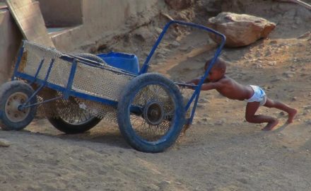 An Afro-Colombian boy in Taganga on the Caribbean coast. (Credit: Jared Wade)