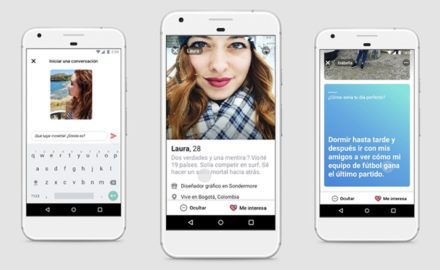 Facebook Dating comes to Colombia. (Phone images via Facebook)