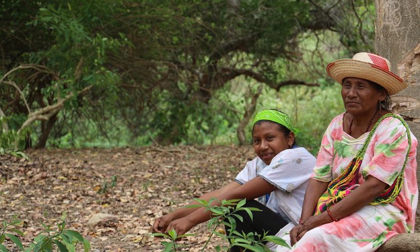 Photo: Indigenous Colombians living in the harsh, dry lands of La Guajira, one of the nation's poorest regions. (Credit: Macuira Tours)