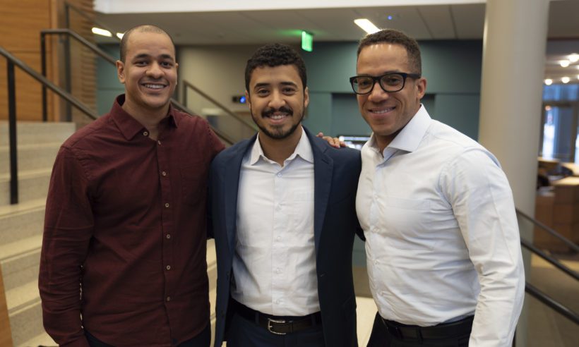 Triston Francis HBS Class of 2019, Thomaz Barbosa - TotalMBA Prep Fellow, Gem McCreary - Founder and CEO, TalentoTotal