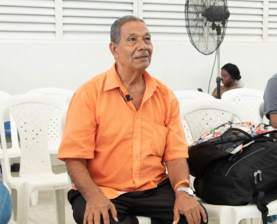 68 year old Miguel Angel Santana lives in the San Jorge neighborhood of Santa Marta, and is excited about his upcoming operation on the USNS Comfort. He expresses his hopes in the operation procedure for his optical cataracts and said he wants to “Be able to see again how God originally gave me sight. To see clearly. ”