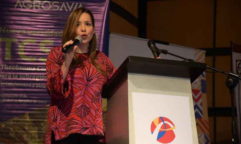 Vice Minister of Foreign Trade Laura Valdivieso Jiménez