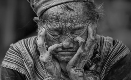 old elderly woman