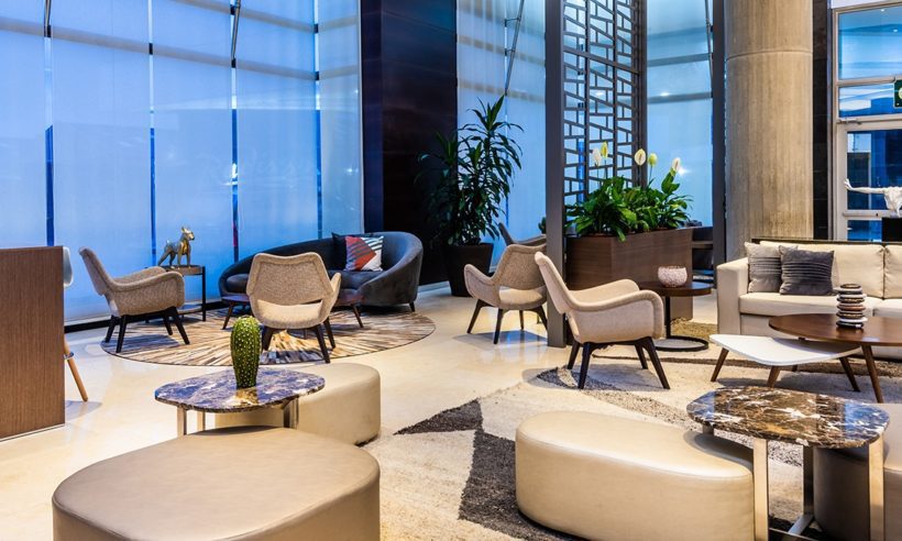 DoubleTree by Hilton Bogotá Salitre AR, a 199-room hotel in Bogotá’s Salitre area near the El Dorado International Airport.