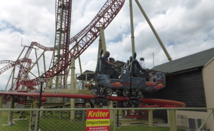 One of several roller coasters at Parque del Cafe in Colombia's Eje Cafetero (Photo credit: Liliana Padierna)