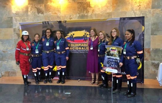 "A very special recognition to the Continental Gold Women’s team, the first of its kind to participate in the National Mine Rescue Olympics and a champion of discipline, courage and bravery”. Silvana Habib Daza, President, The National Mining Agency (ANM).