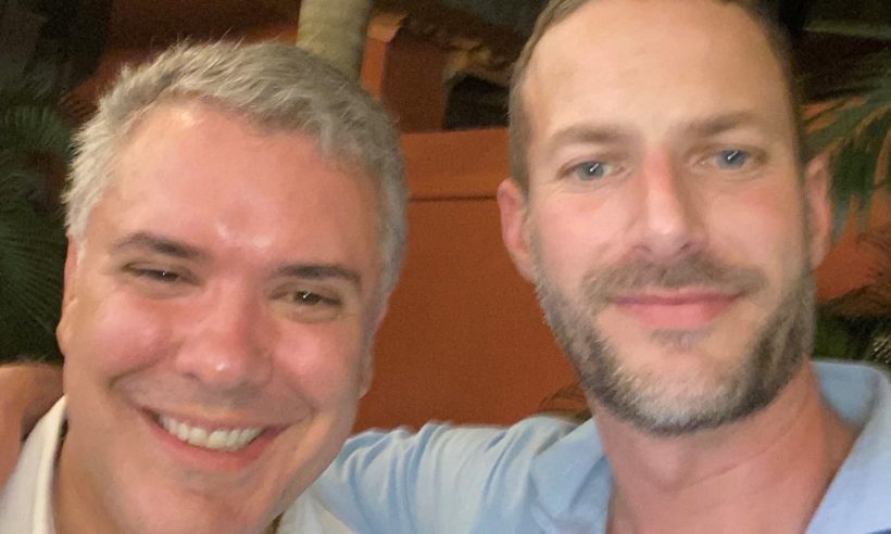 Ivan Duque is buddy-buddy with then-head of the US International Development Finance Corporation Adam Boehler