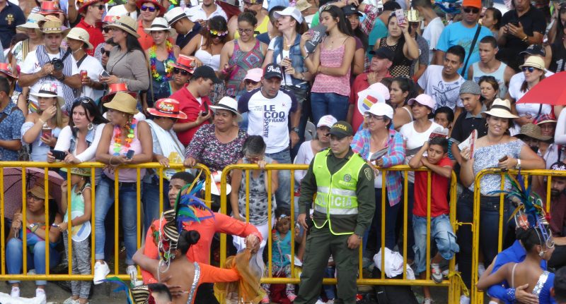 Colombia has a diverse population as seen in this photo from Medellín’s annual Feria de las Flores festival