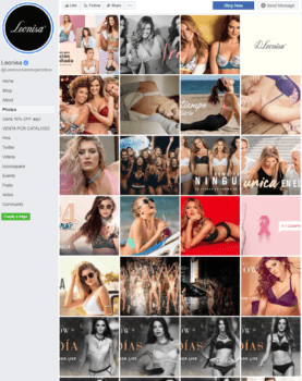 On Facebook, Leonisa has 2,969 photos, with 2,036 posted by other people. Finance Colombia focused on cover photos, which are intended to convey a brand image, and are posted by the brand. Leonisa has 76 cover photos. In those, there are images of 179 individually identifiable people. None of the individual images contain anyone nonwhite. In total, 9 nonwhite individuals, out of the 179 can be identified.