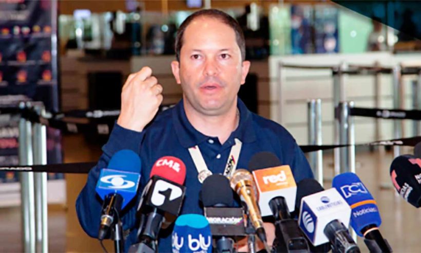 Migración Colombia General Director Juan Francisco Espinosa. Photo courtesy Migración Colombia