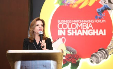 Flavia Santoro, president of ProColombia.