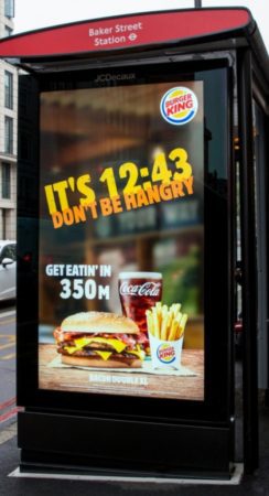 JC Decaux provides outdoor advertising, such as on bus stops like this. (Photo courtesy JC Decaux)