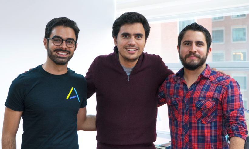 ADDI co-founders Santiago Suarez, Daniel Vallejo, and Elmer Ortega (Photo: Globe Newswire)