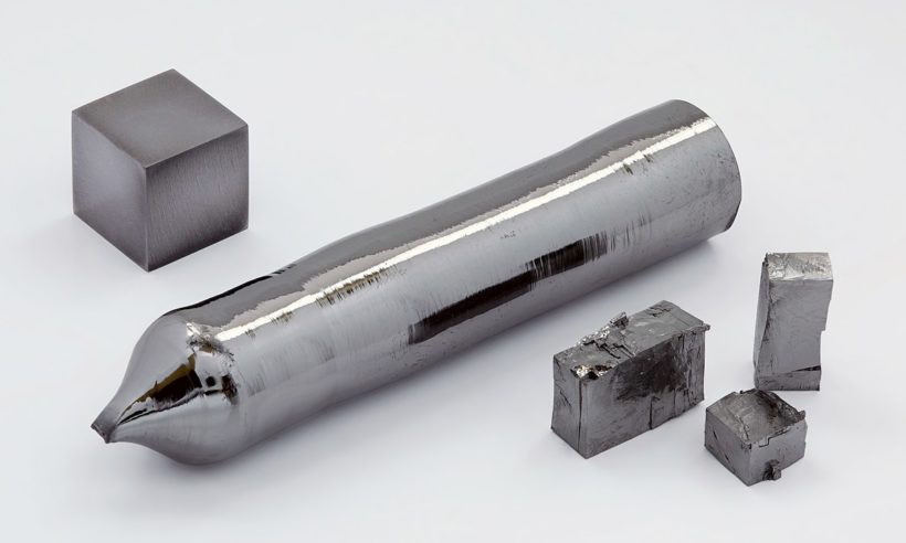 Tantalum - Headline image by Alchemist-hp (www.pse-mendelejew.de) - Own work, FAL