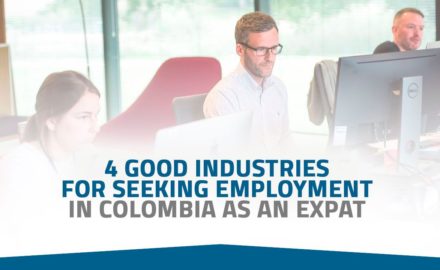 4 good jobs for explats in Colombia
