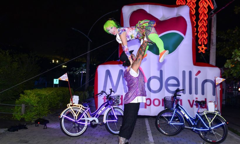 Inauguracion Festival de las Luces Parque Norte Medellin. Noviembre 13 de 2014. Fotografias Camara Lucida.